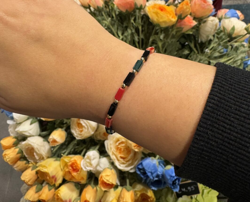 ByJam armband zwart, groen, rood
