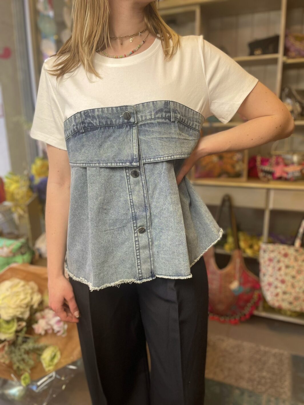 Denim Tshirt