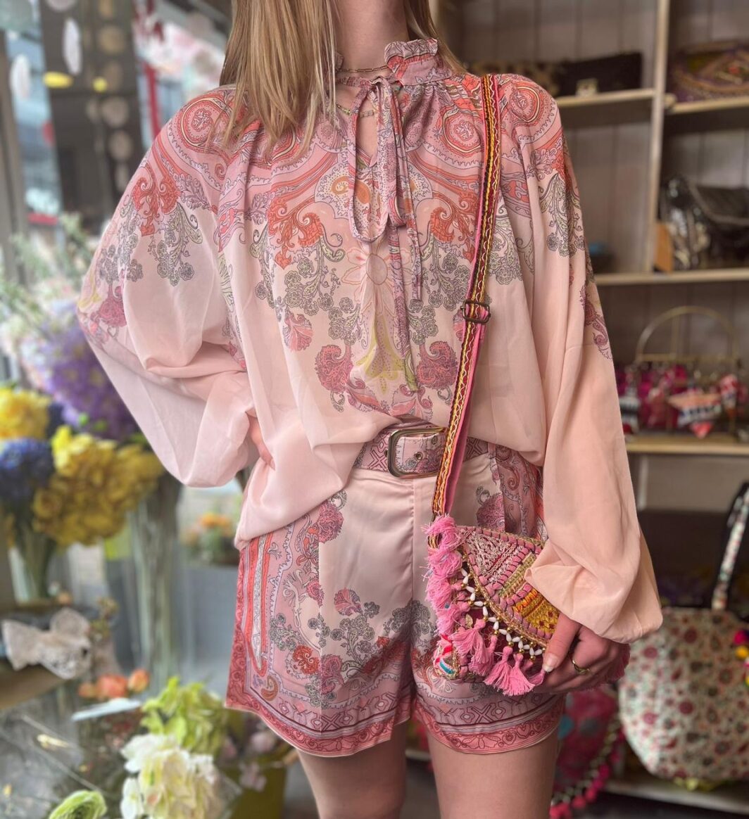 Blouse oud roze - Afbeelding 2