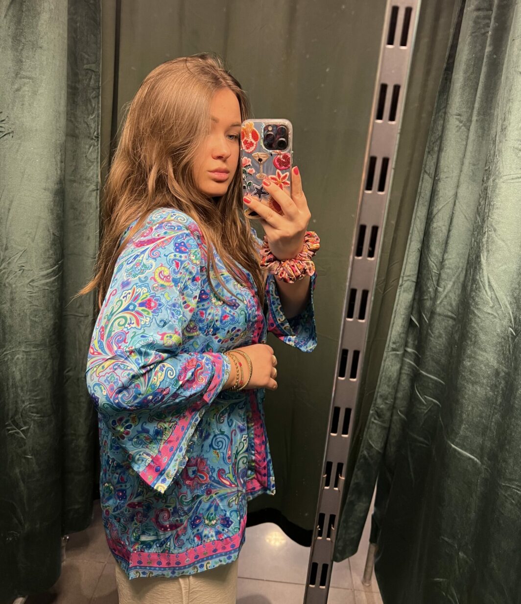 Kimono blauw