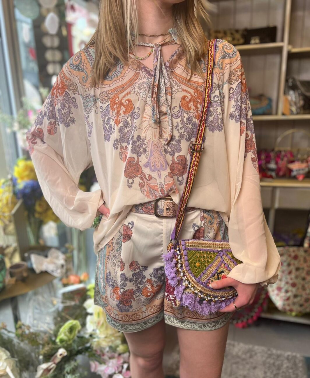 Blouse crème - Afbeelding 2