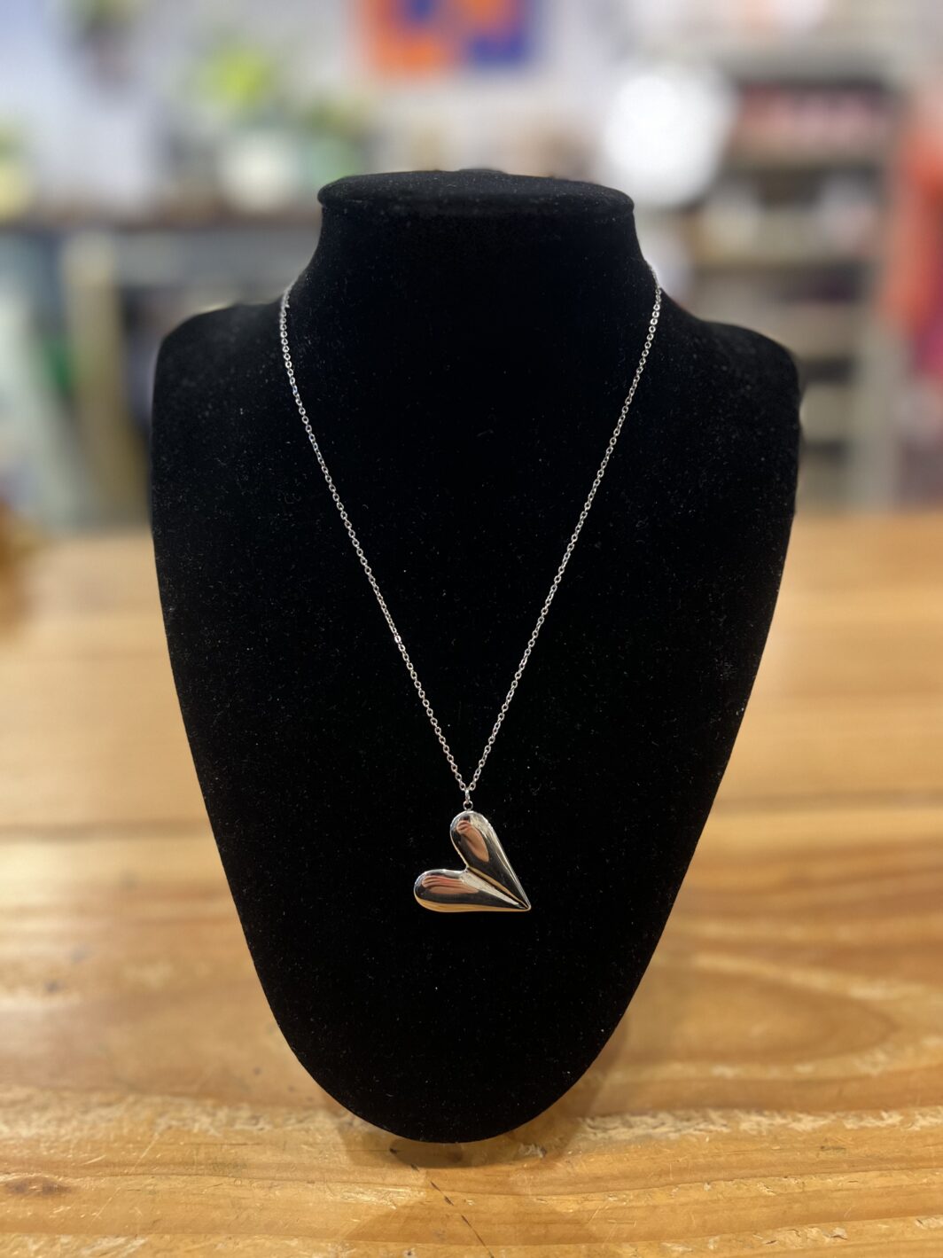 Ketting hart schuin