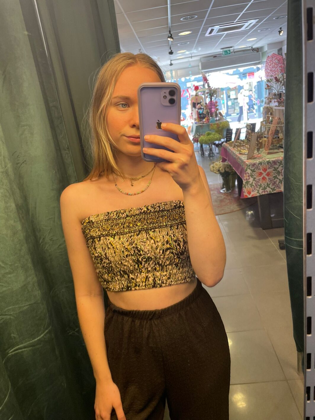 Tubetop zwart