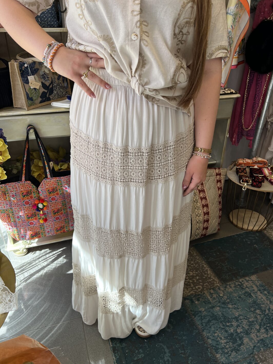 Boohoo rok beige - Afbeelding 2