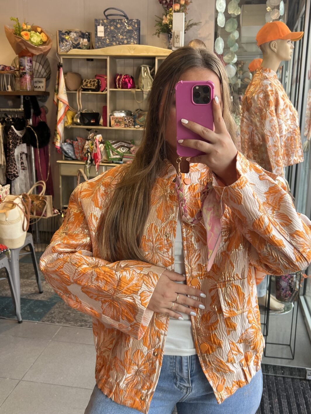 Bomber oranje - Afbeelding 3
